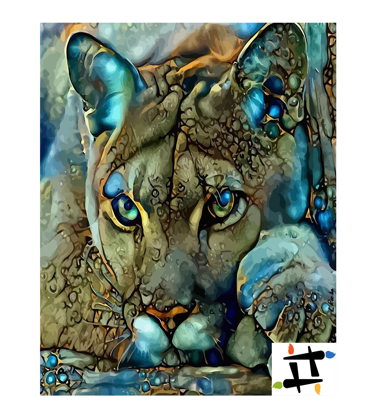 Pictura pe Numere – Privirea puma 7320