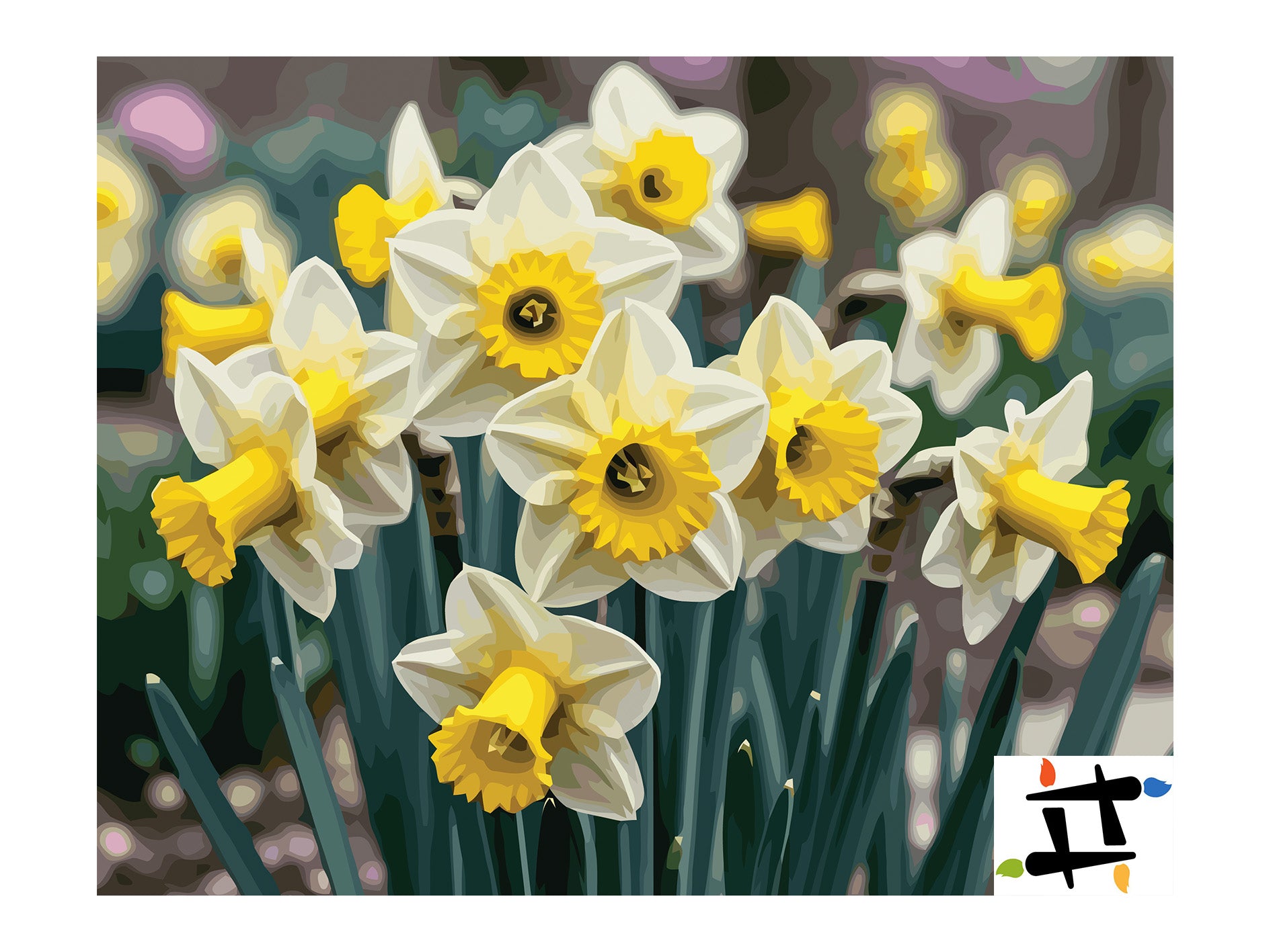 Pictura pe Numere – Surasul narciselor 7217