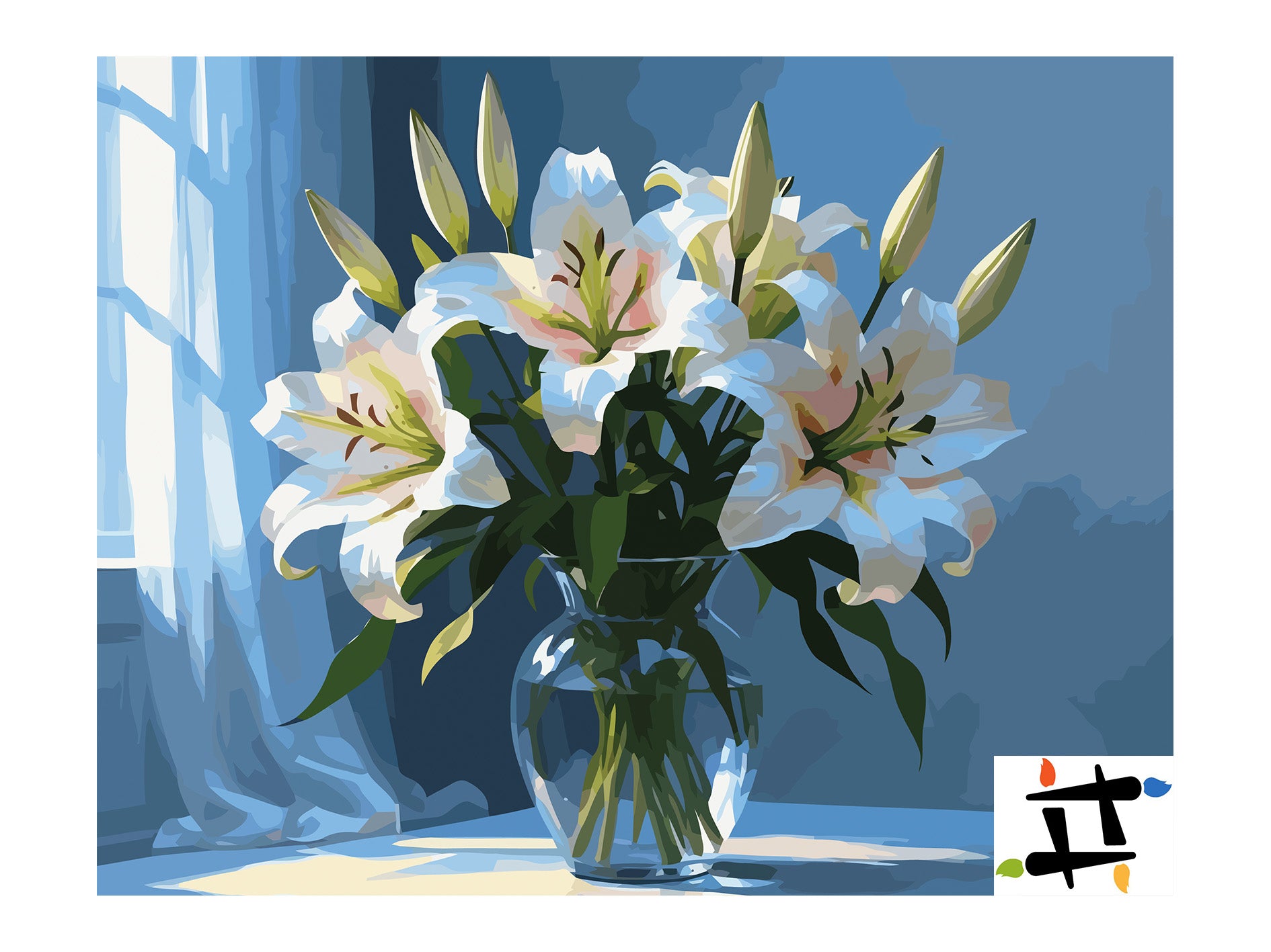Pictura pe Numere – Lumina ferestrei 7136