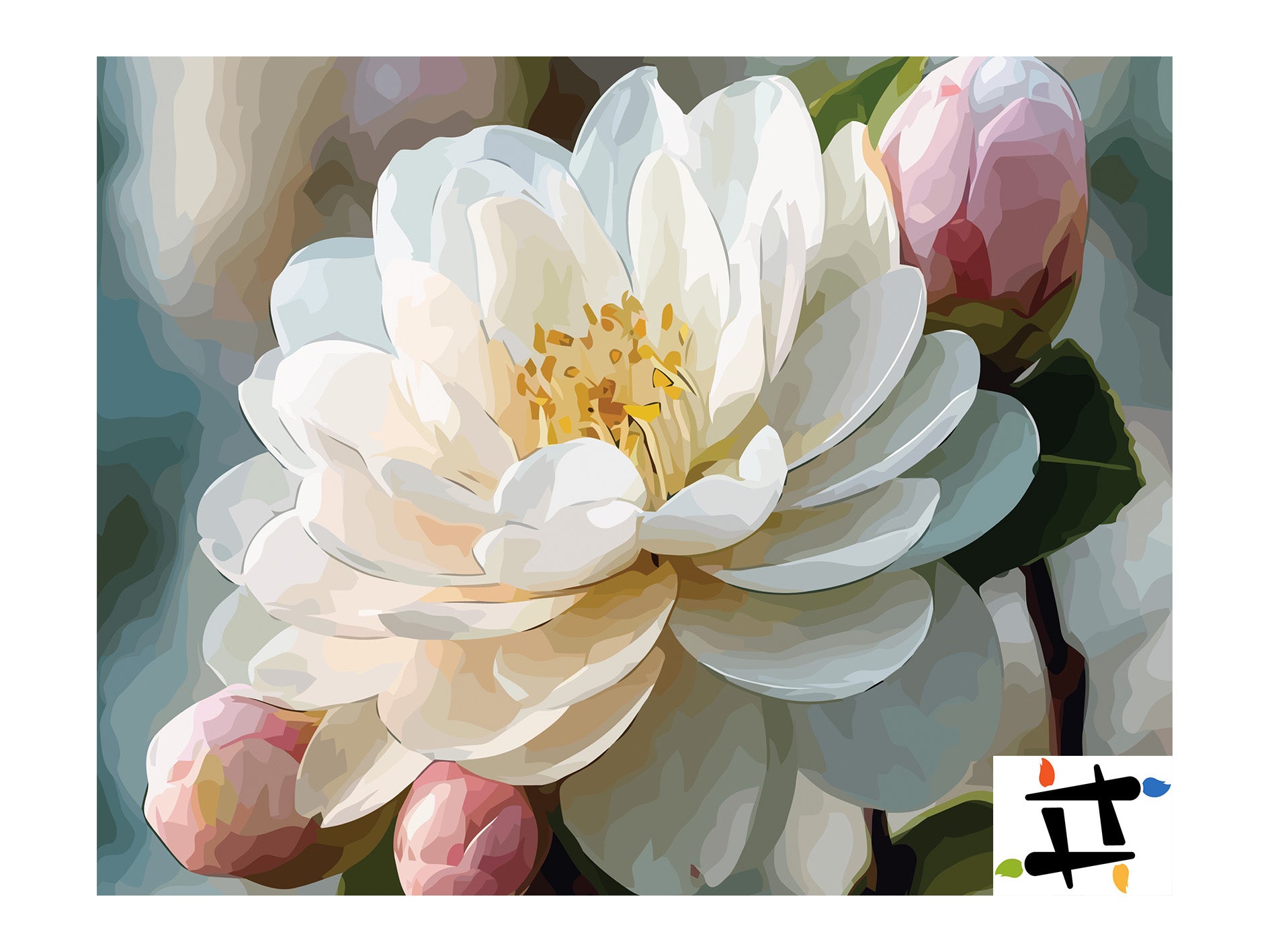 Pictura pe Numere – Lumina de pastel 7295