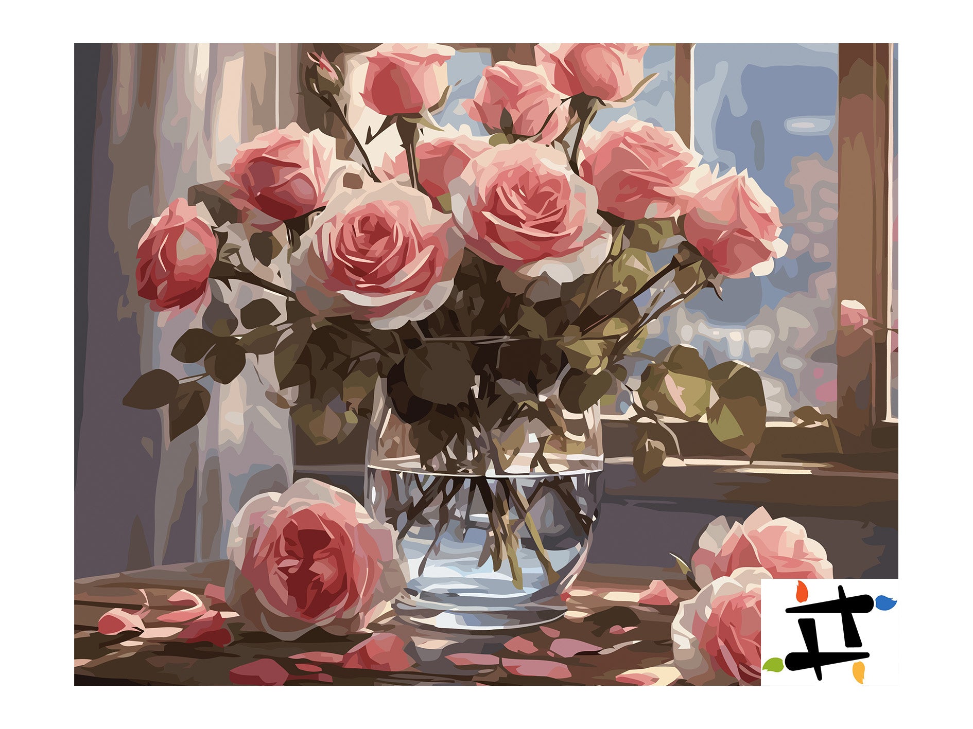 Pictura pe Numere – Lumina diminetii 7203