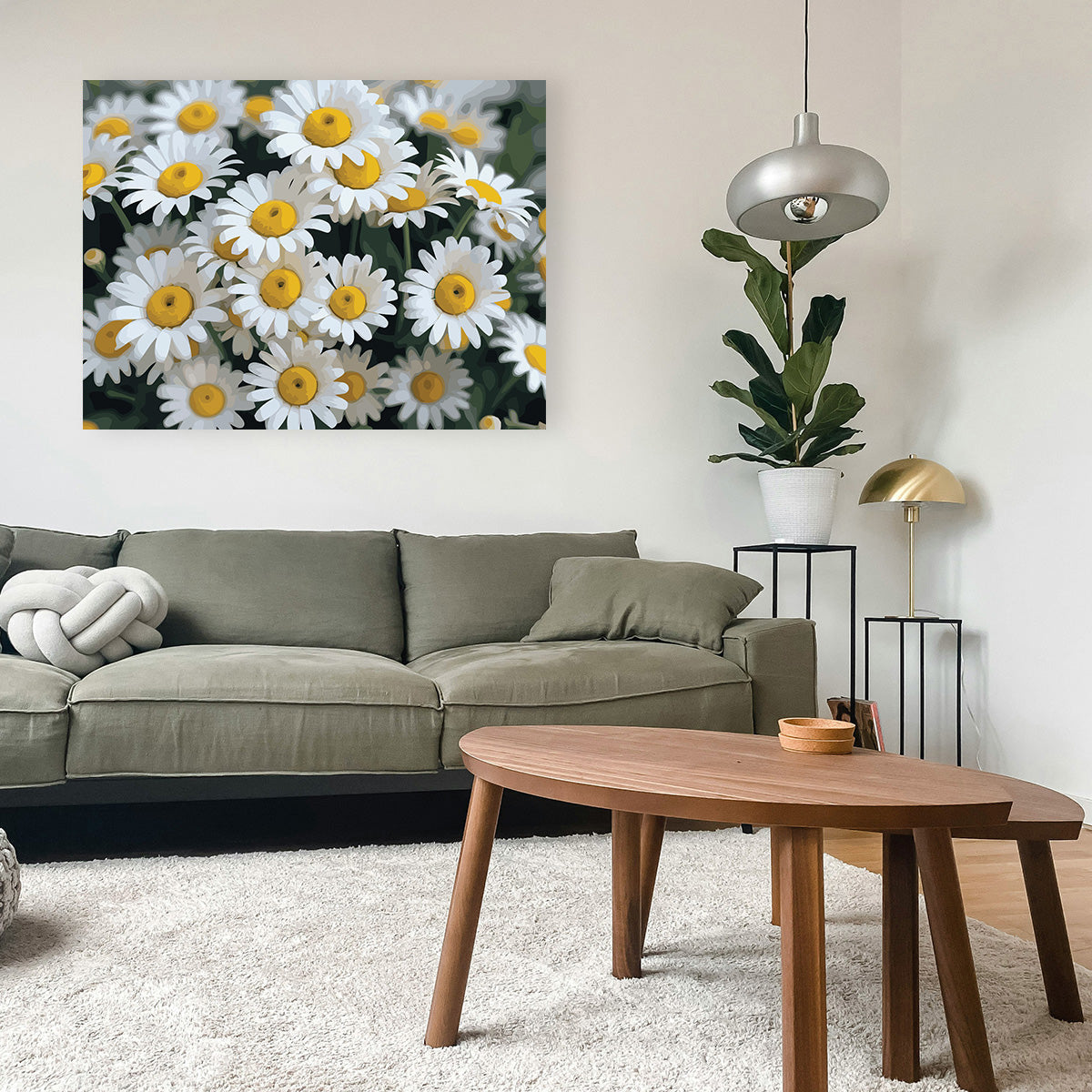 Pictura pe Numere – Inocenta margaretelor 7161