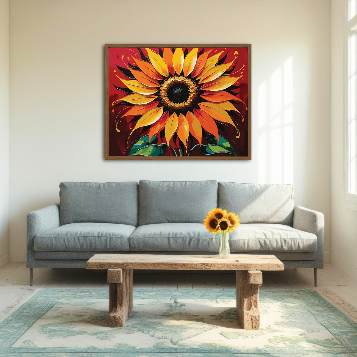Pictura pe Numere – Explozie de soare 7010