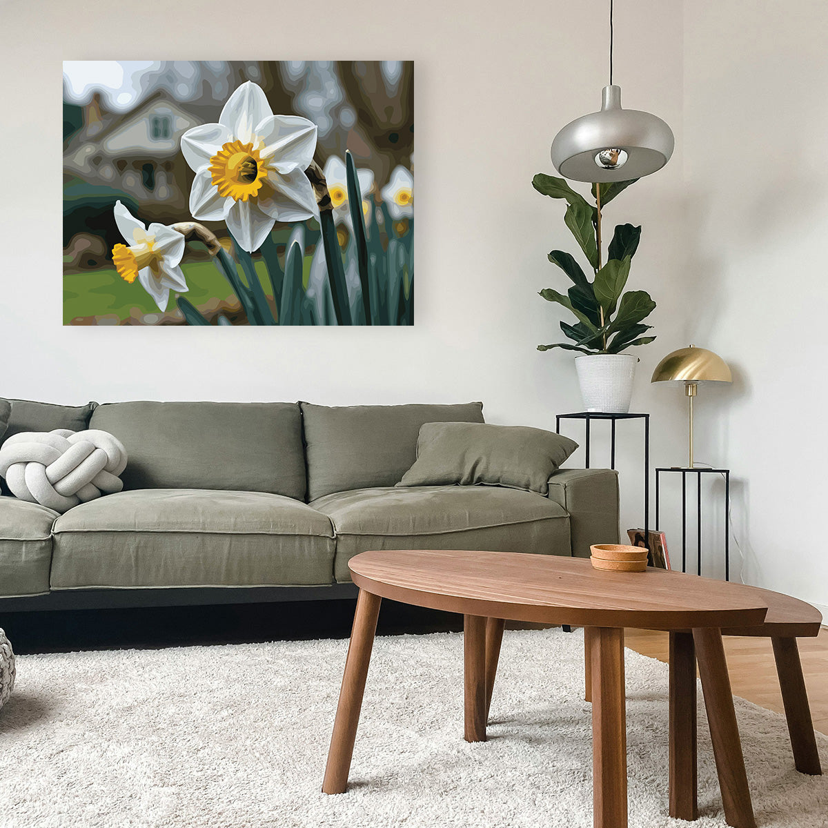 Pictura pe Numere – Lumina primaverii 6962