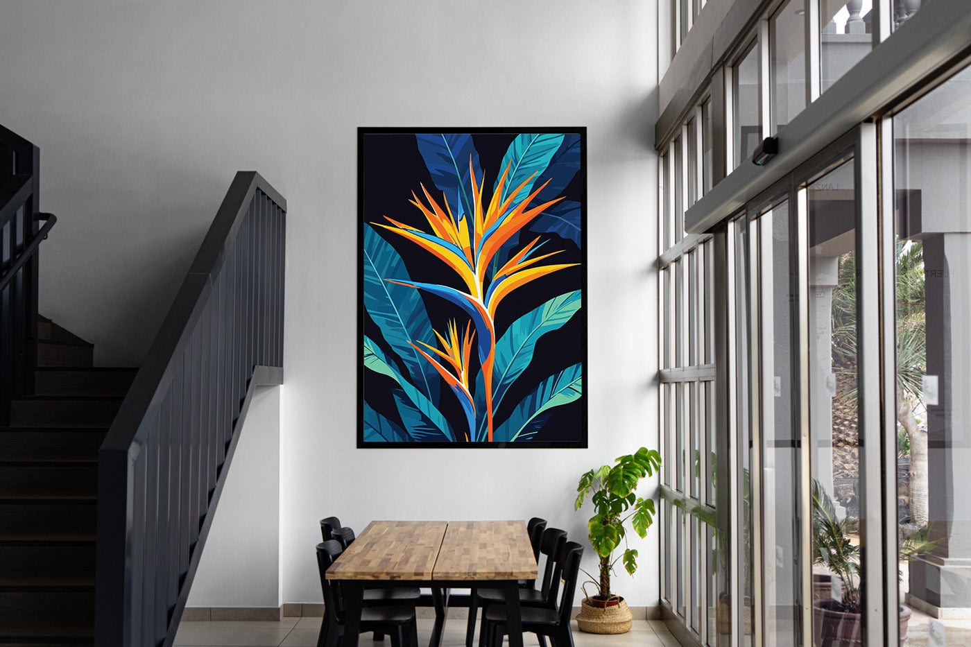 Pictura pe Numere – Pasarea paradisului 6878