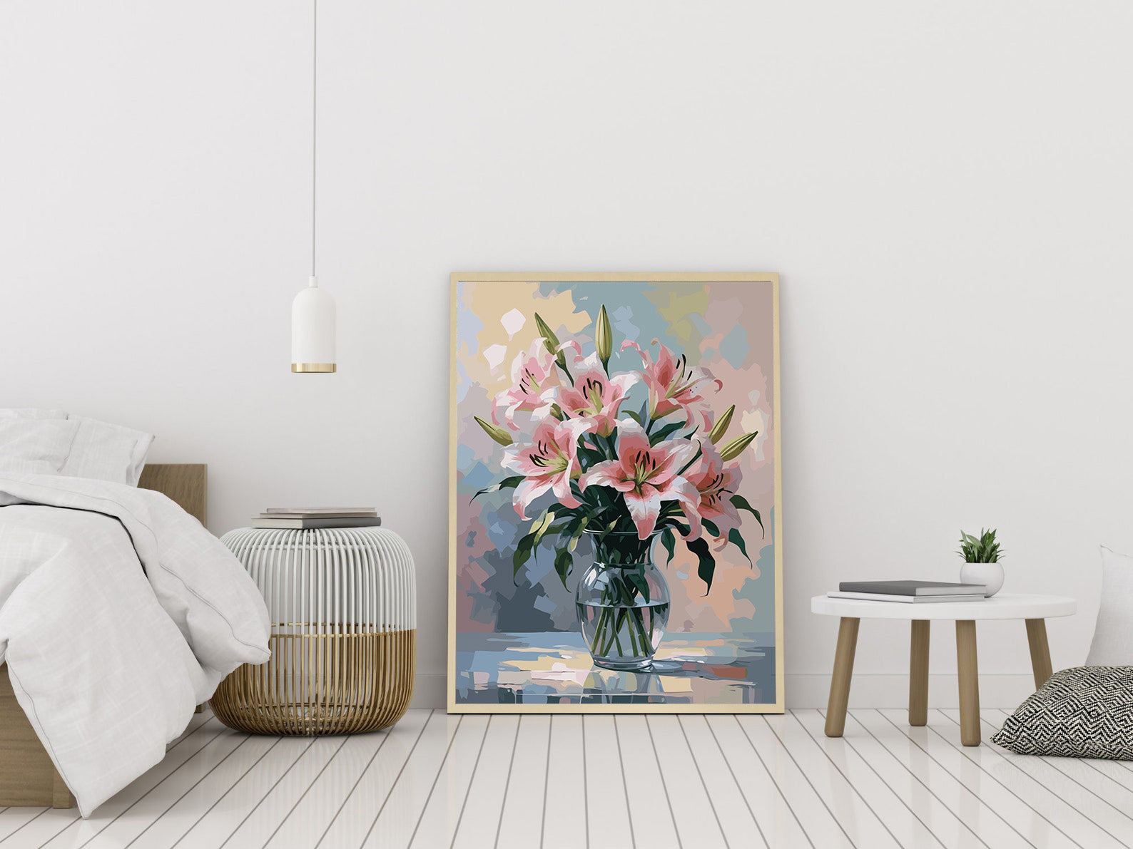 Pictura pe Numere – Reflexii si Petale 6838