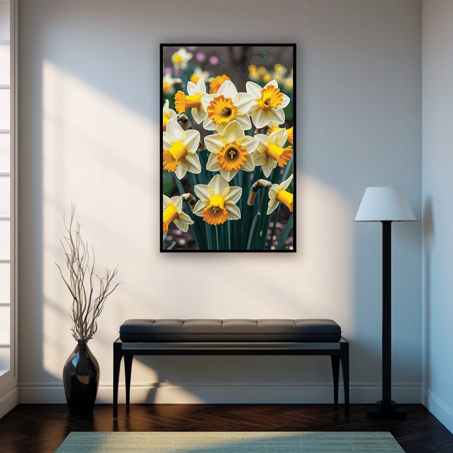 Pictura pe Numere – Suras de narcise 7017