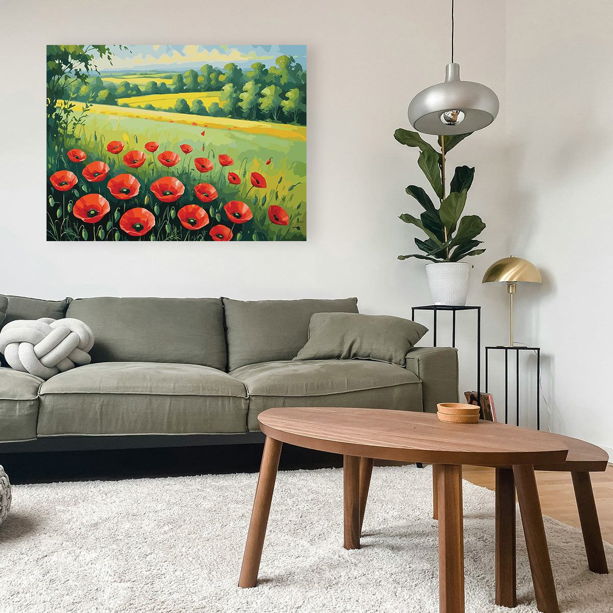 Pictura pe Numere – Ecoul rosu al verii 7078