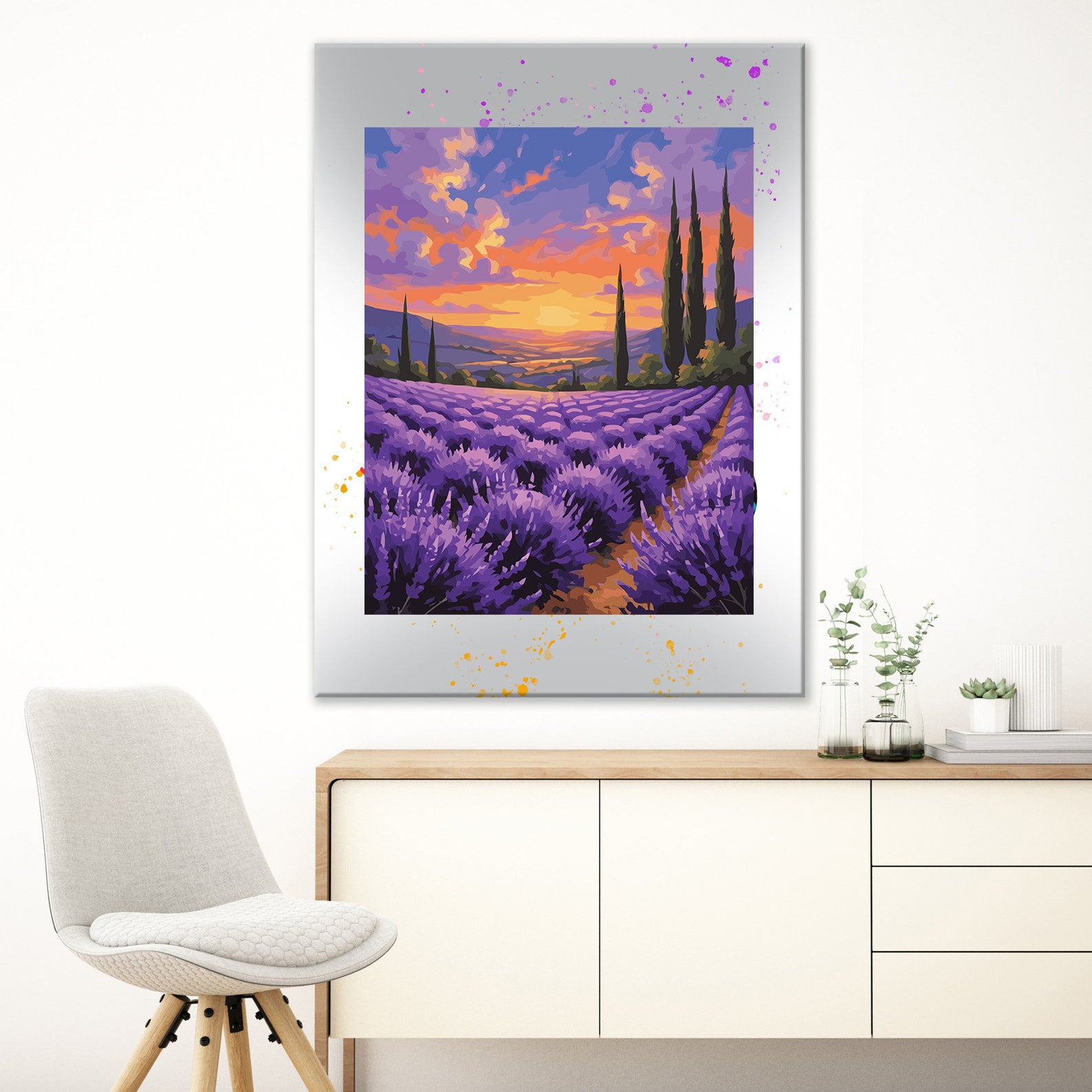 Pictura pe Numere – Orizont de purpura 6970