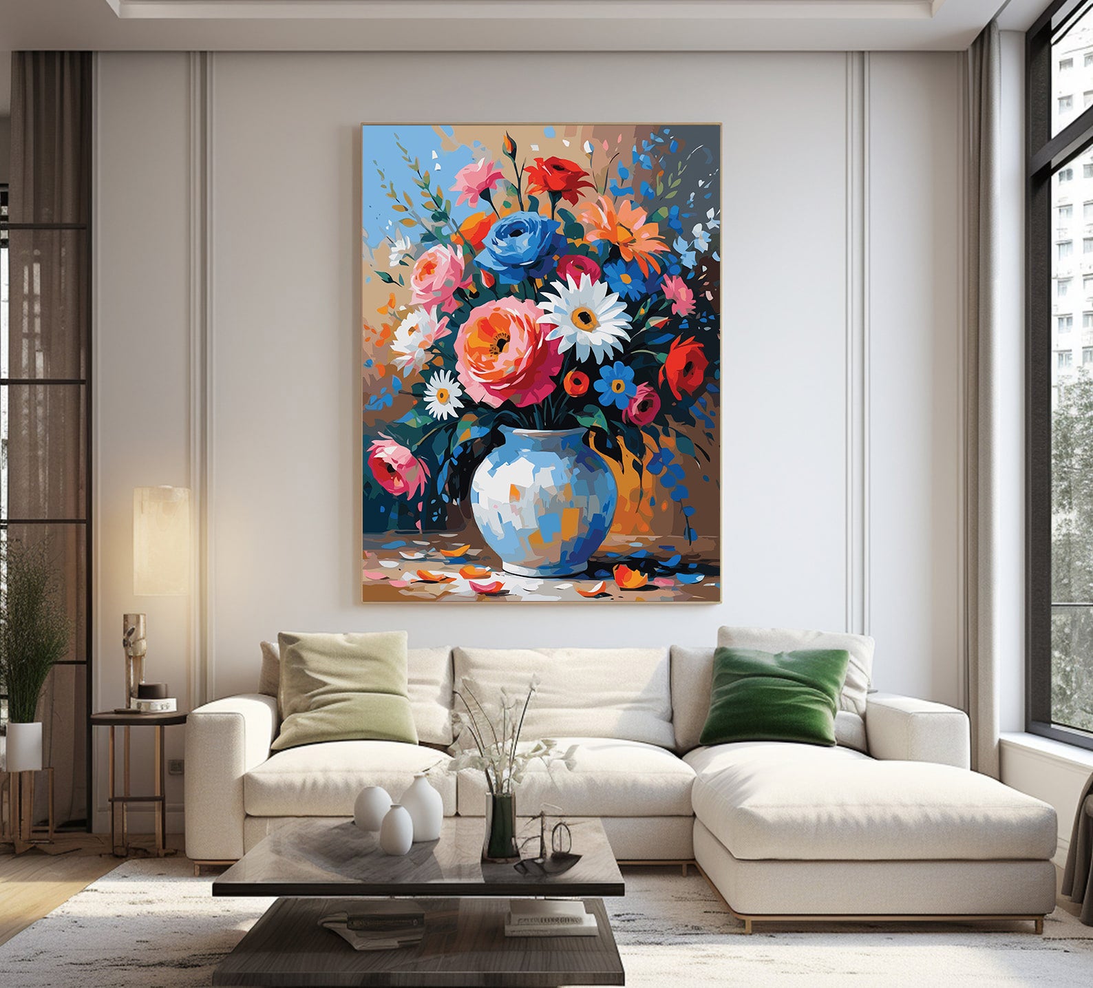 Pictura pe Numere – Flori de camp 7257