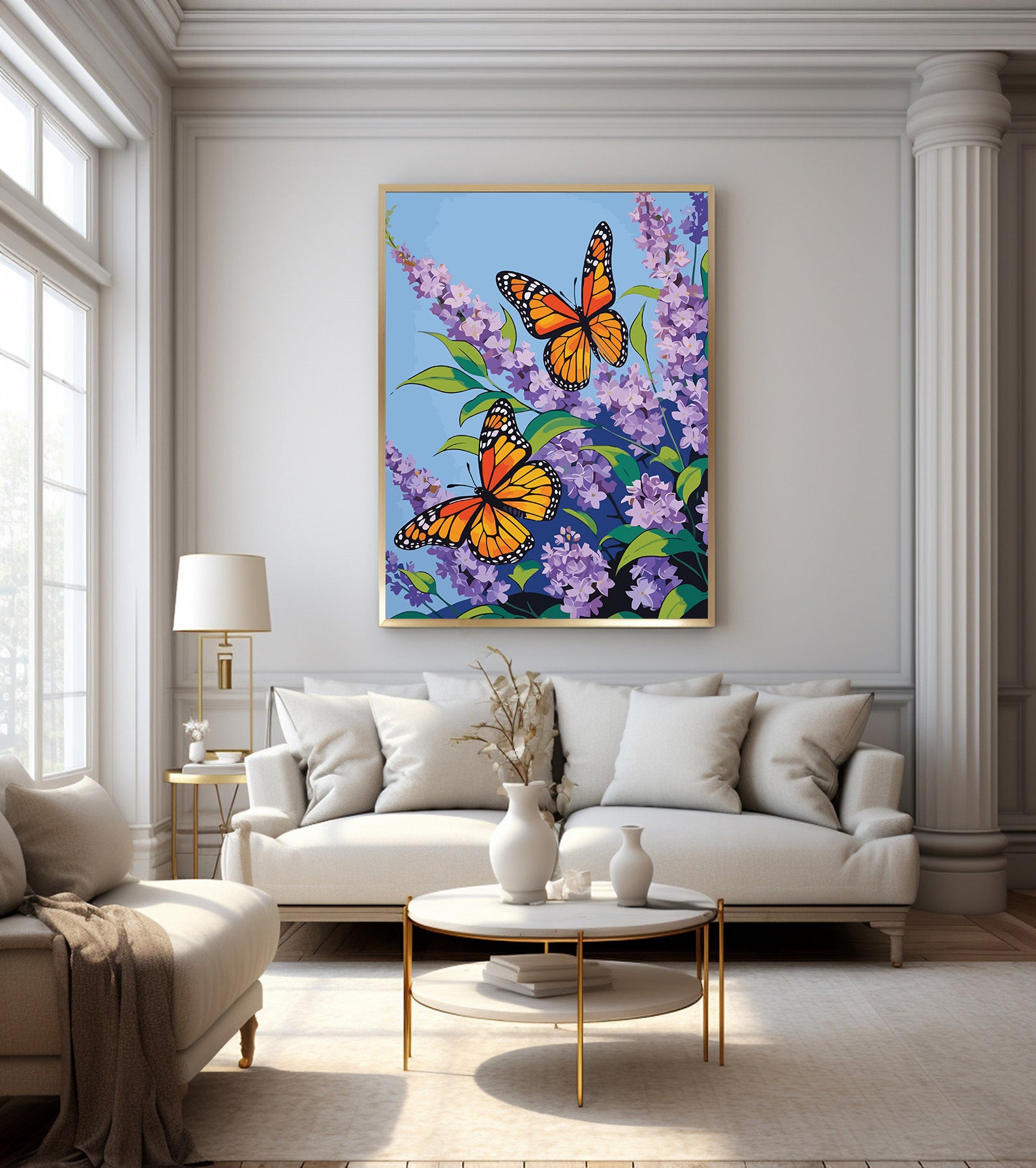 Pictura pe Numere – Valsul petalelor 7129