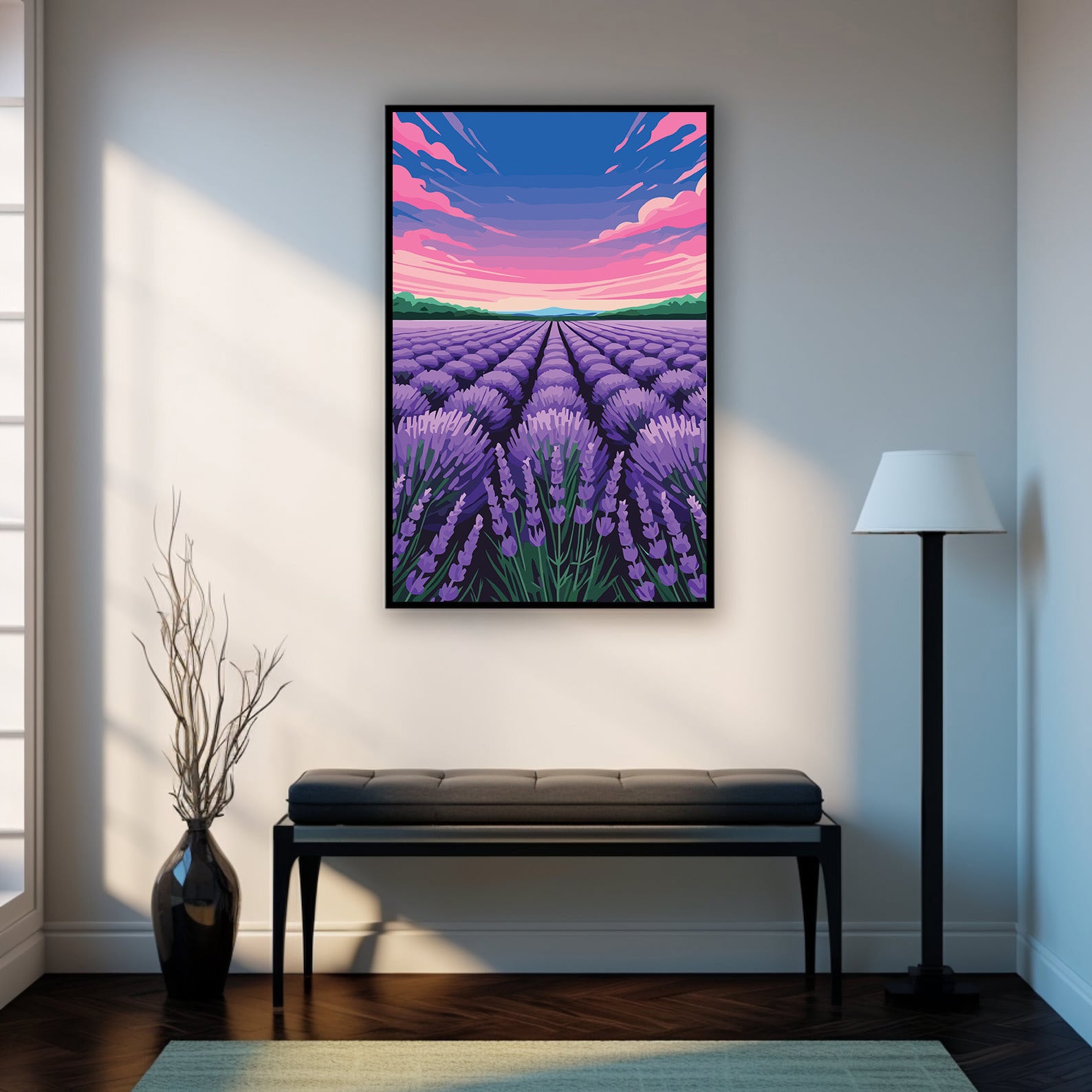 Pictura pe Numere – Infinit de lavanda 7174