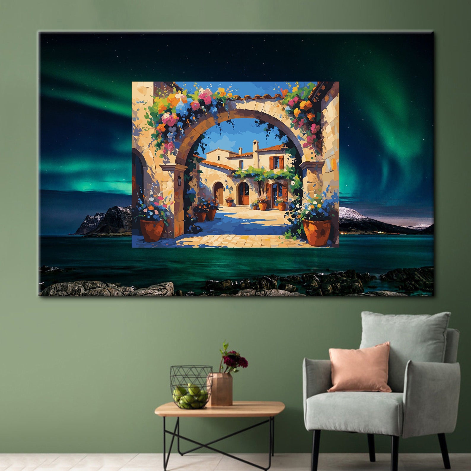 Pictura pe Numere – Orasul florilor 6959