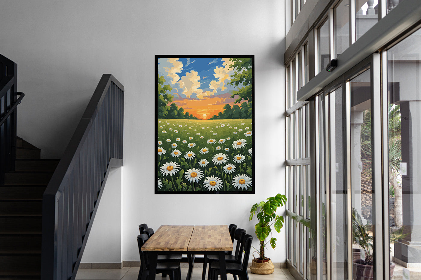 Pictura pe Numere – Margarete in lumina amiezii 7124