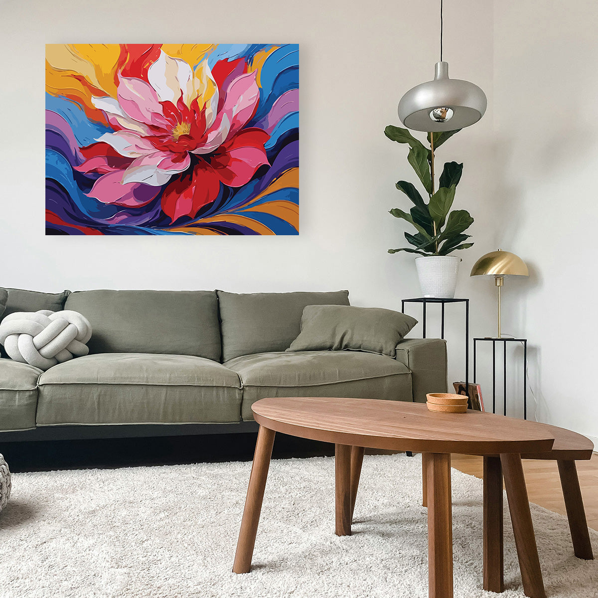 Pictura pe Numere – Explozie Cromatica 6843