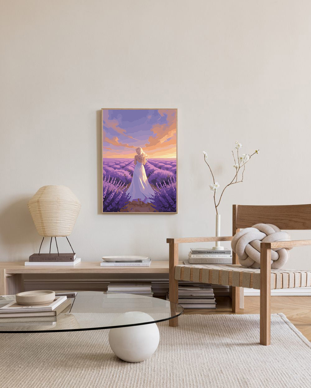 Pictura pe Numere – Vis de lavanda 6971