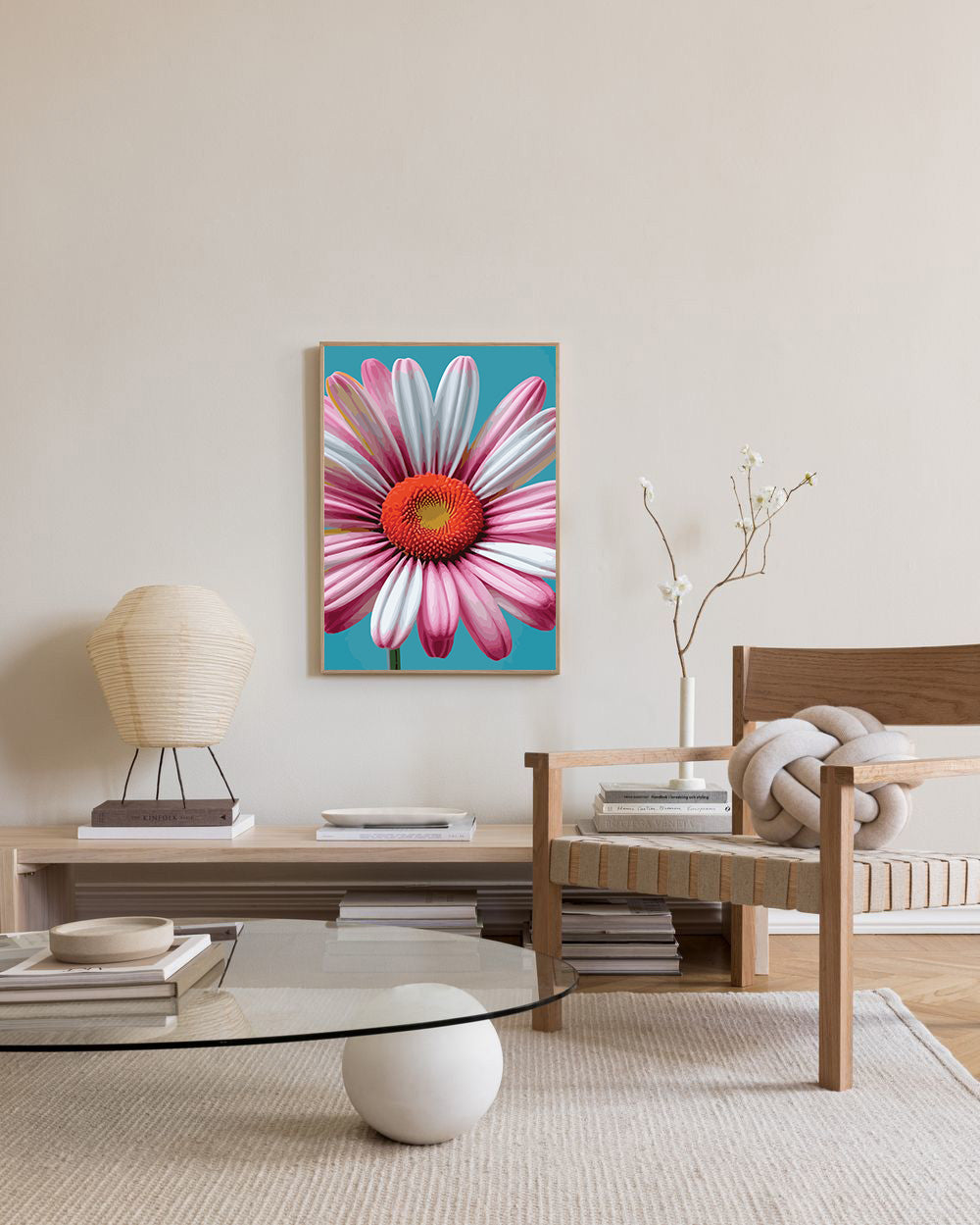 Pictura pe Numere – Petale de coral 7170