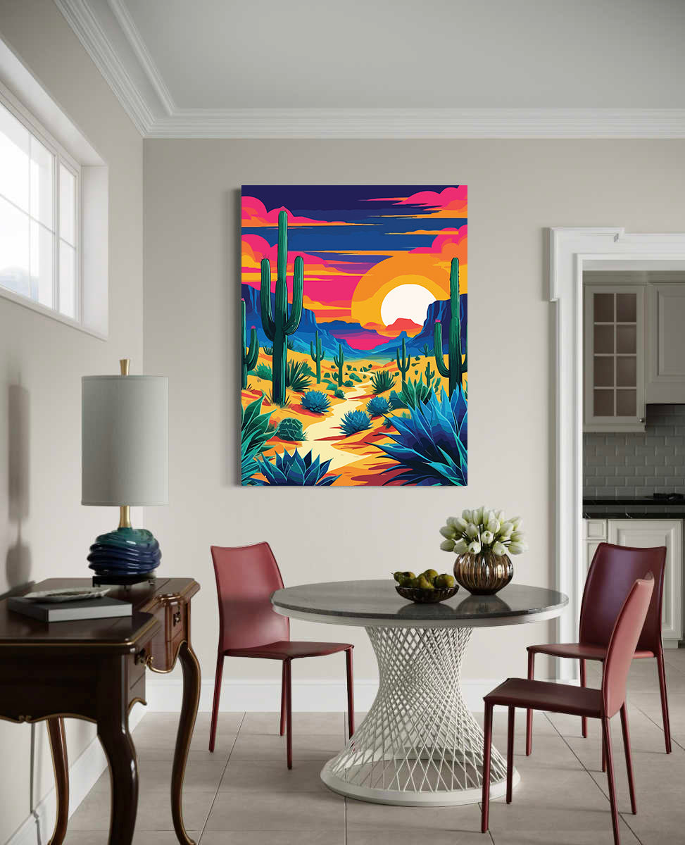 Pictura pe Numere – Suflet de desert 6980