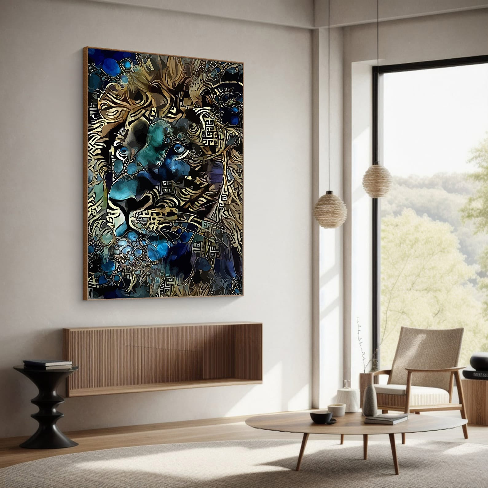 Pictura pe Numere – Regele din mozaicul noptii 7305