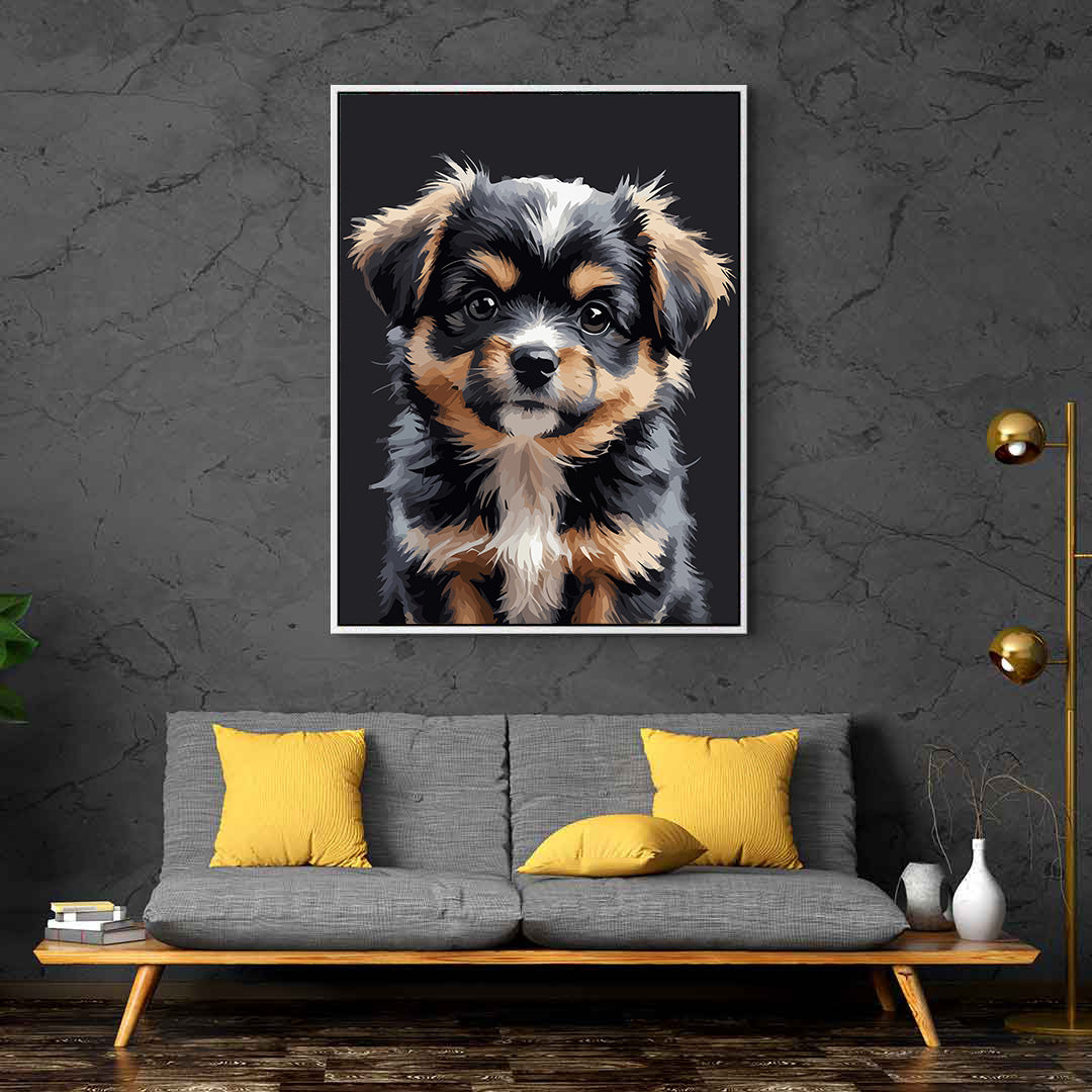 Pictura pe Numere – Inocenta catelusului 7467