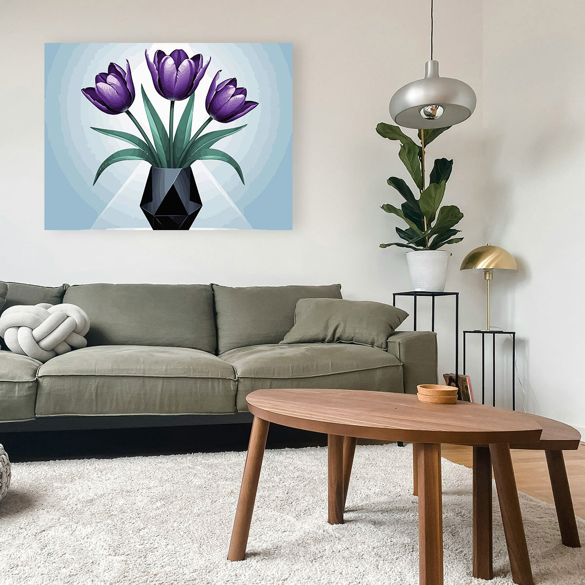 Pictura pe Numere – Lalele regale 7095