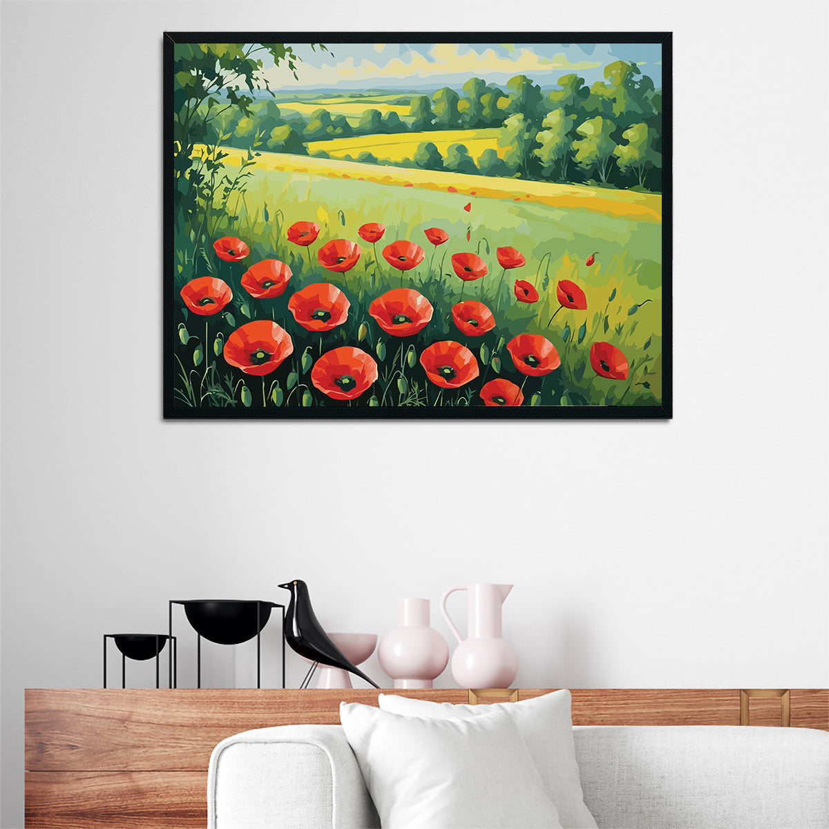 Pictura pe Numere – Ecoul rosu al verii 7078