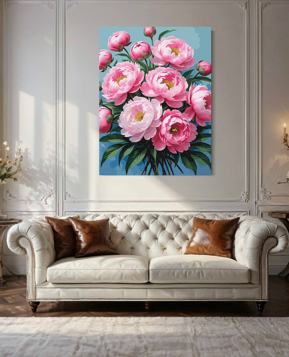 Pictura pe Numere – Simfonia bujorilor 7118