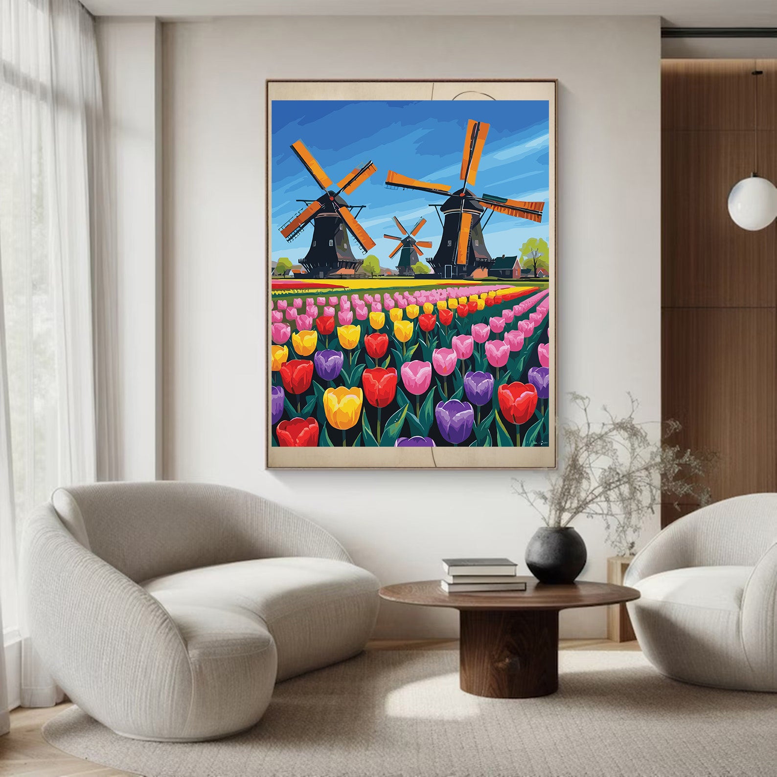 Pictura pe Numere – Peisaj Olandez 6903