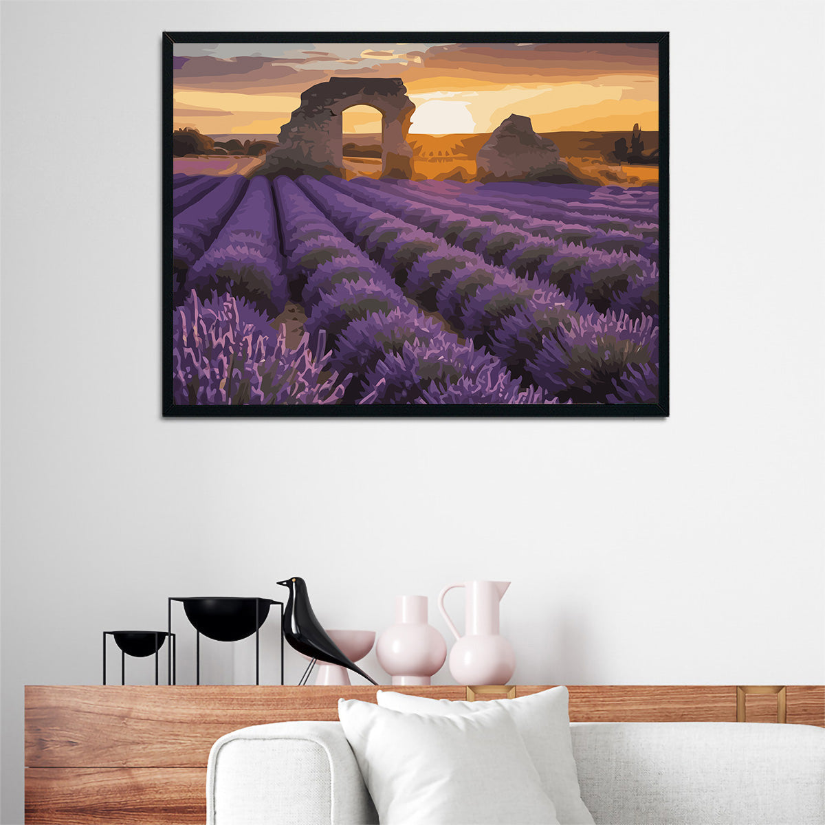 Pictura pe Numere – Amintiri de purpura 7126