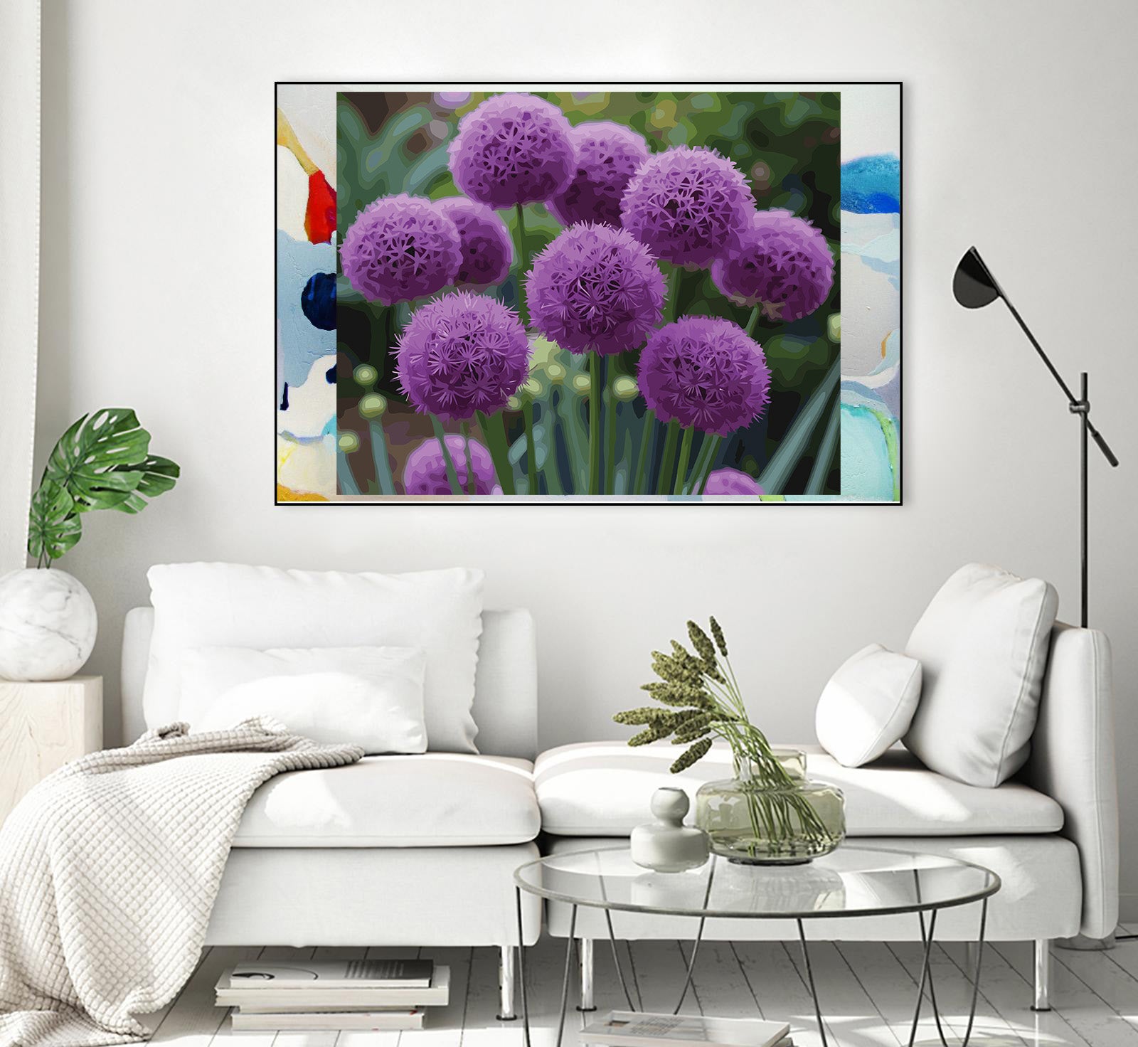 Pictura pe Numere – Sfere de Allium 6865