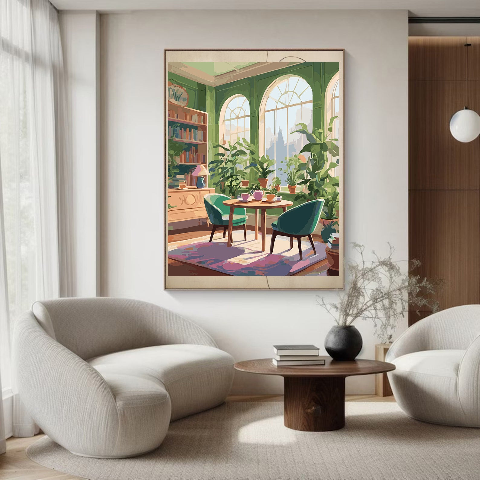 Pictura pe Numere – Refugiu inverzit 7049