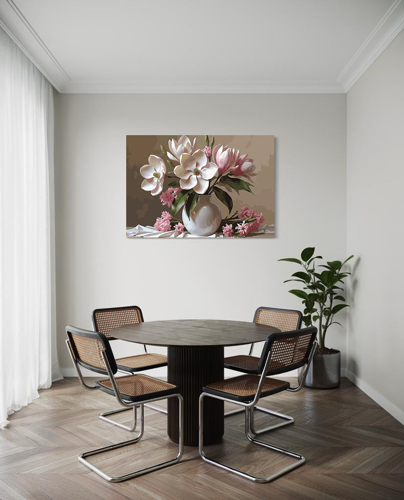 Pictura pe Numere – Eleganta magnoliilor 7085