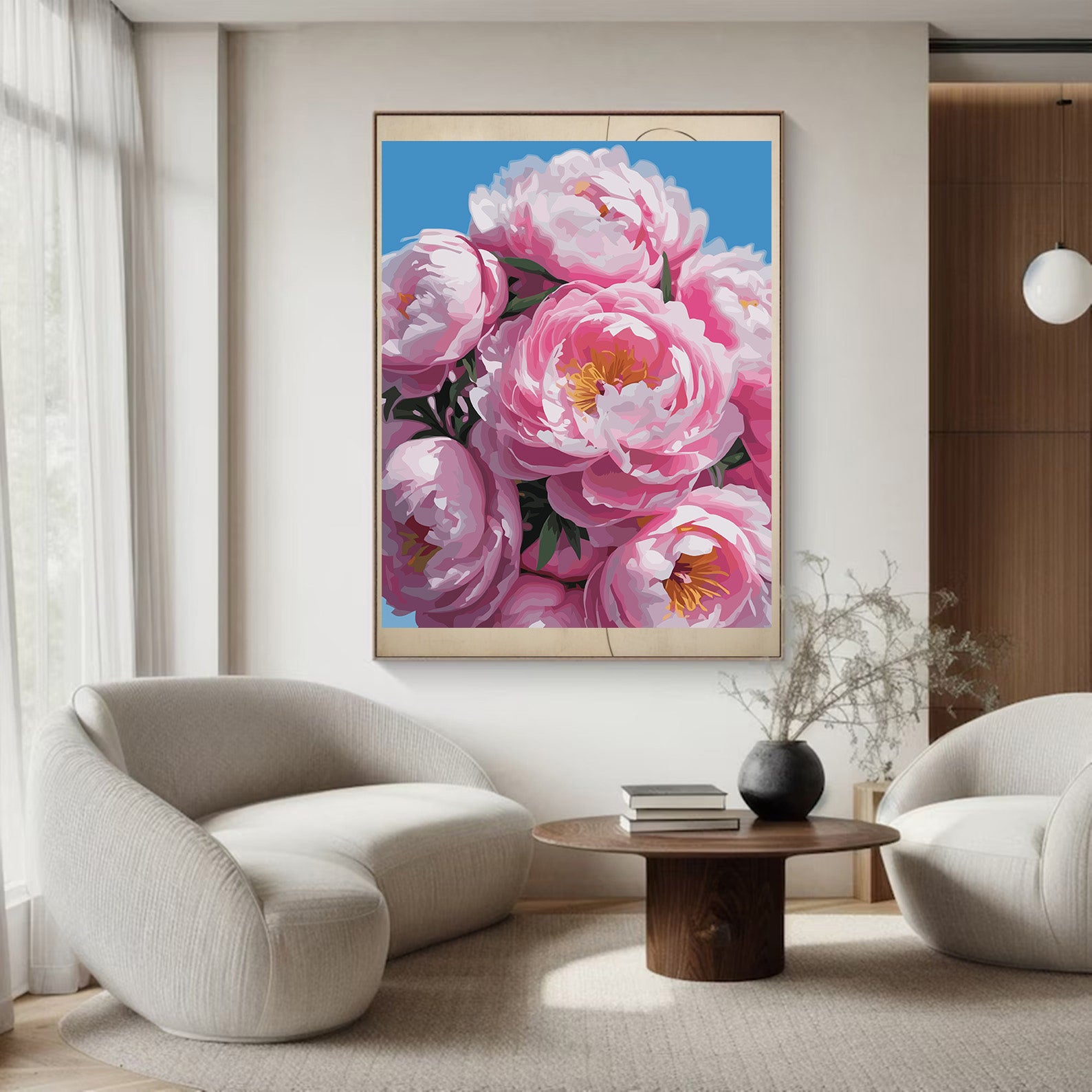 Pictura pe Numere – Petale de matase 7042