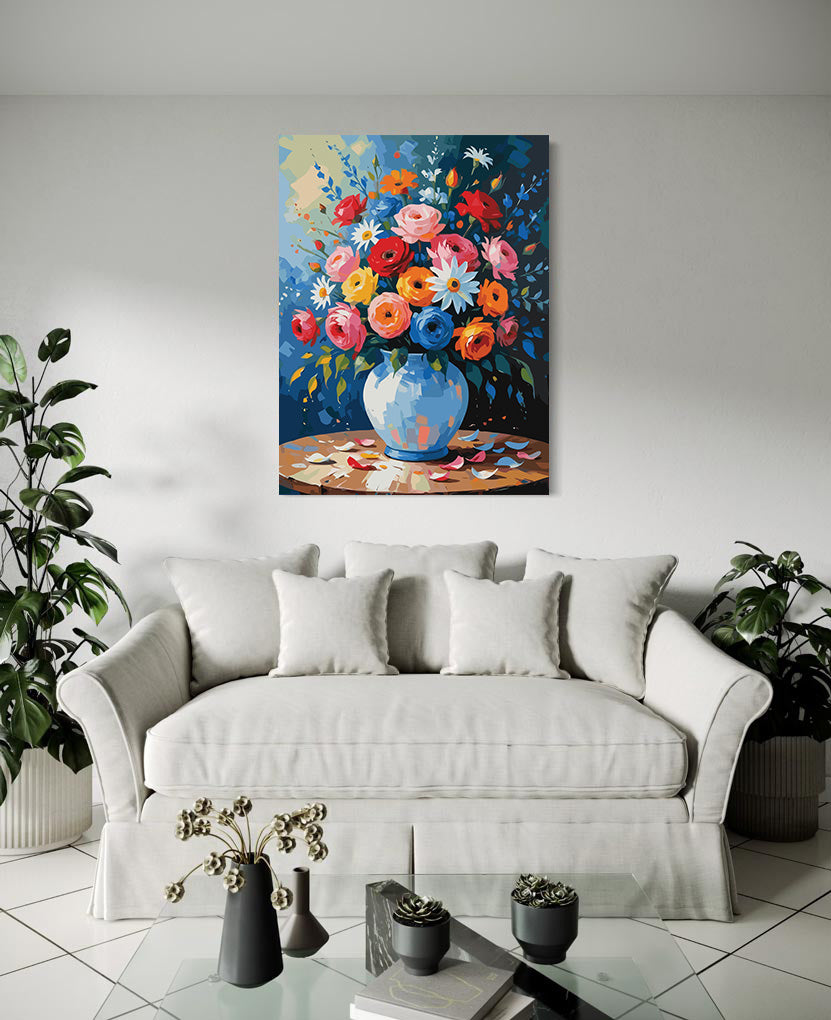 Pictura pe Numere – Simfonia culorilor 7004