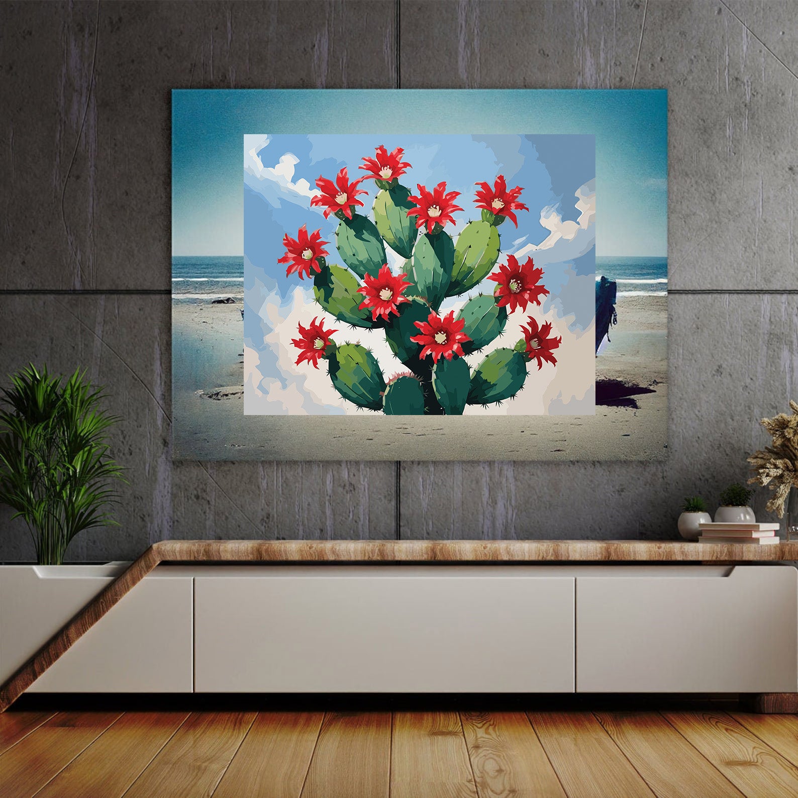 Pictura pe Numere – Focul desertului 7165