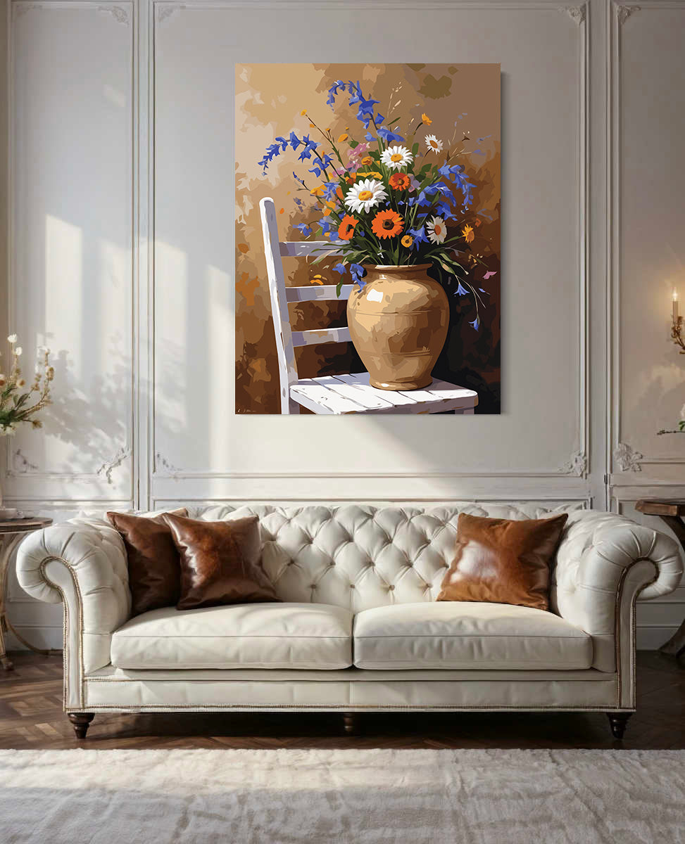 Pictura pe Numere – Simfonia florilor rustice 7026