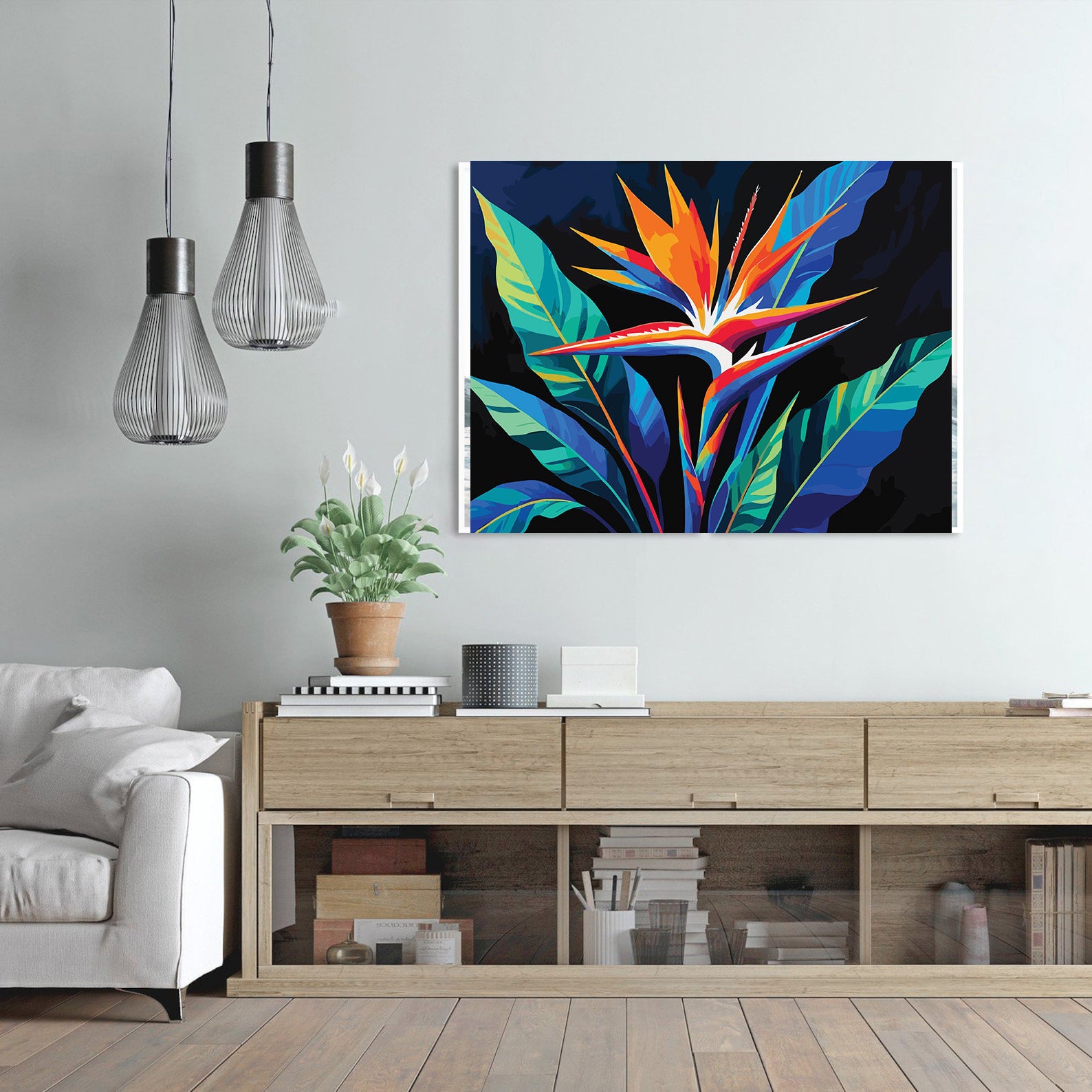 Pictura pe Numere – Zbor exotic 7082