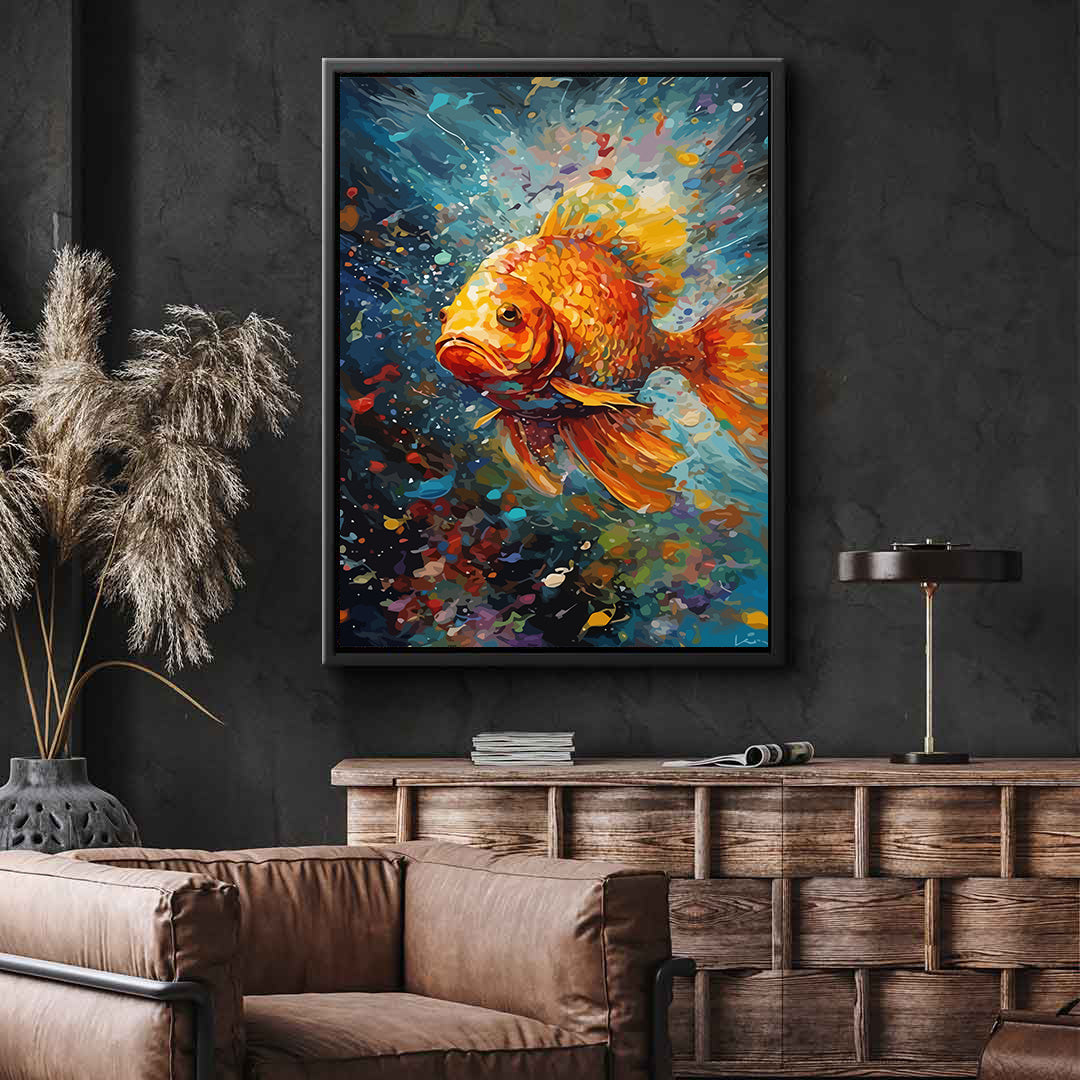 Pictura pe Numere – Explozie de aur 7308