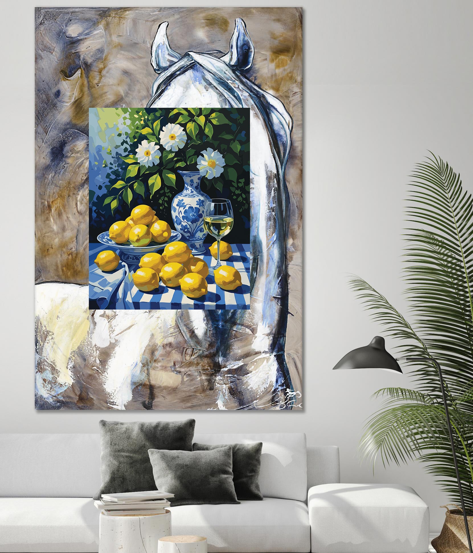 Pictura pe Numere – Citrice si portelan 7057