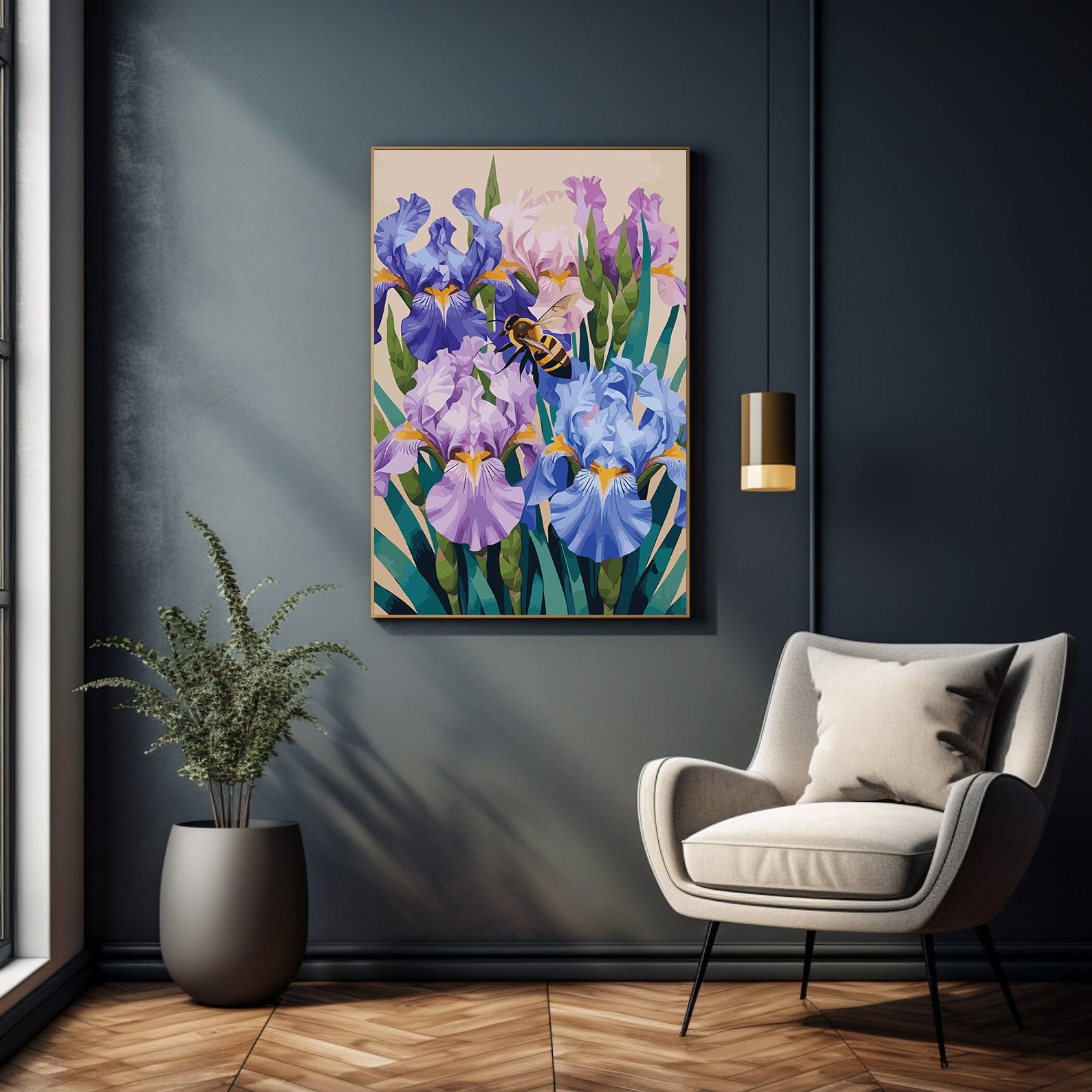 Pictura pe Numere – Stanjenei cu albina 6880