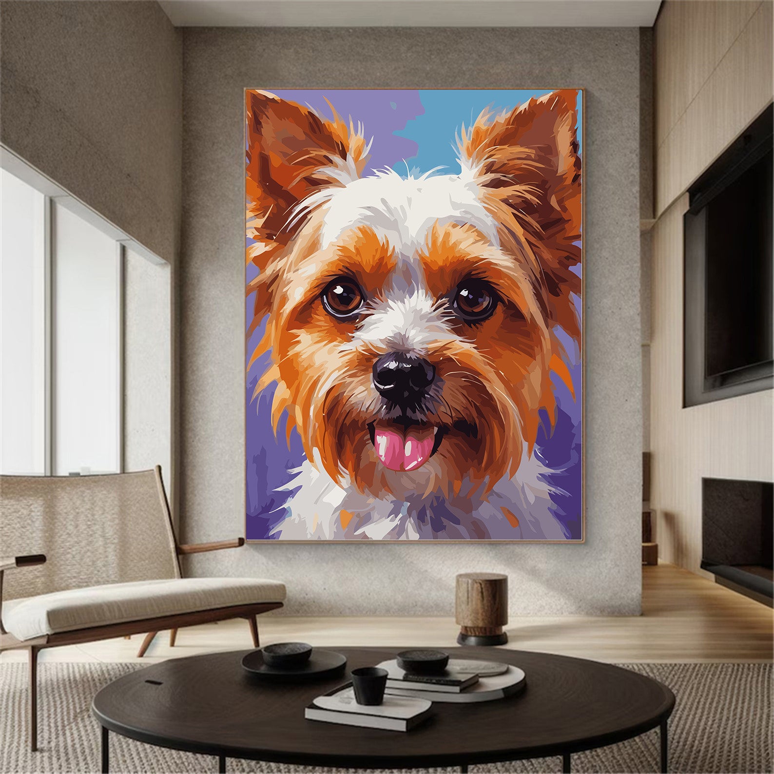 Pictura pe Numere – Zambetul strengarului yorkie 7392