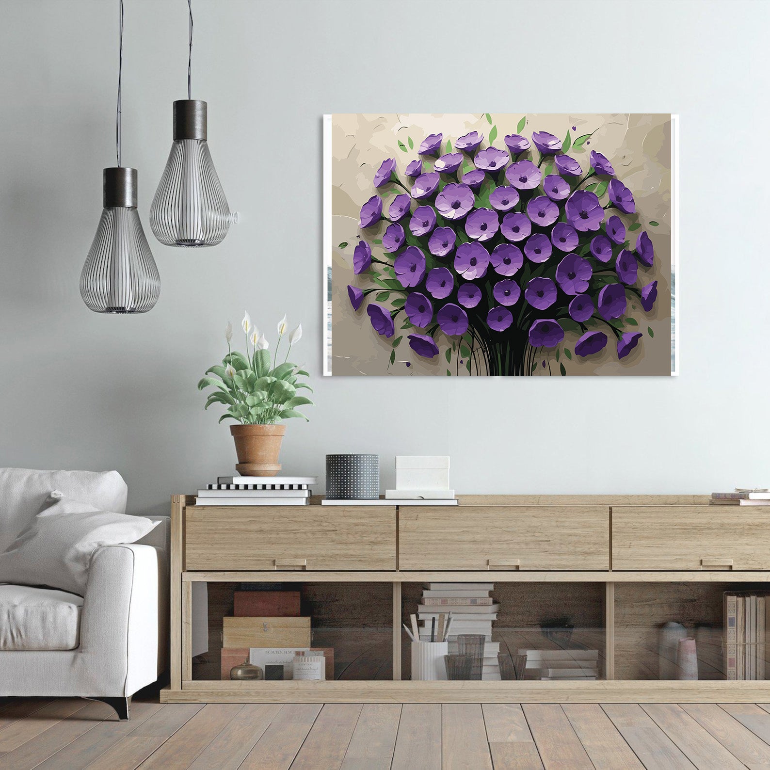 Pictura pe Numere – Sfera de ametist 7204