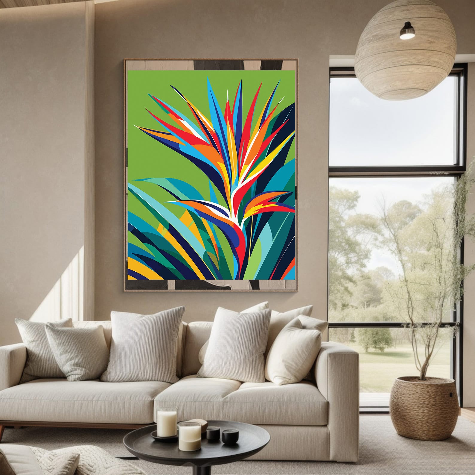 Pictura pe Numere – Pasarea Paradisului 6877