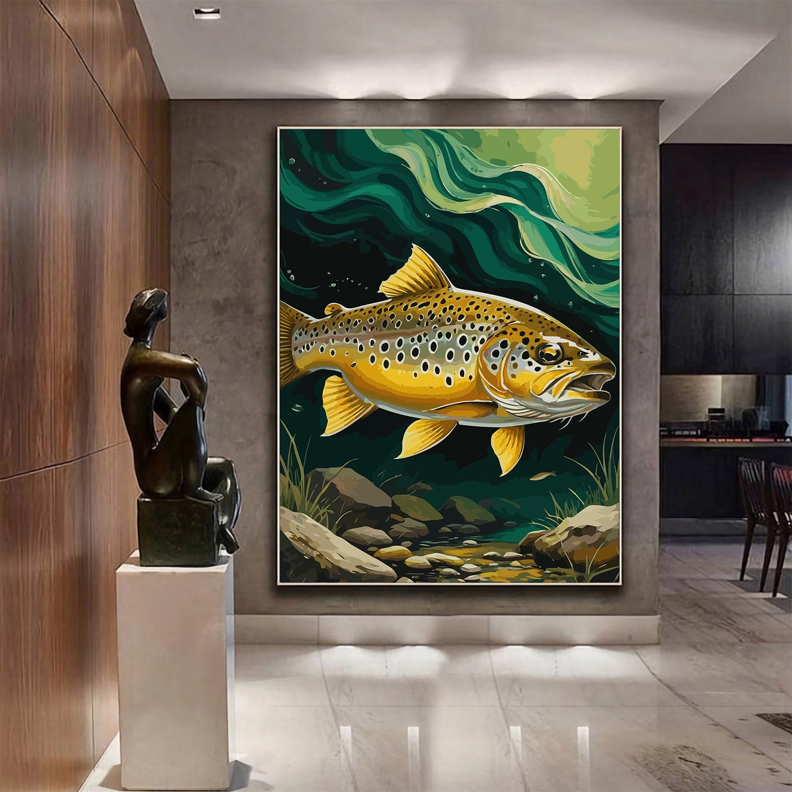 Pictura pe Numere – Stapanul umbrelor aurii 7488