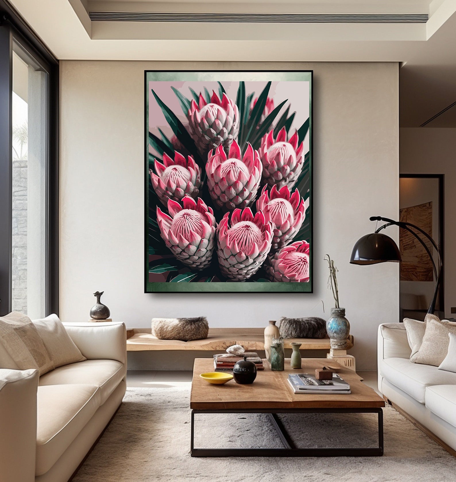 Pictura pe Numere – Coroana exotica 7033