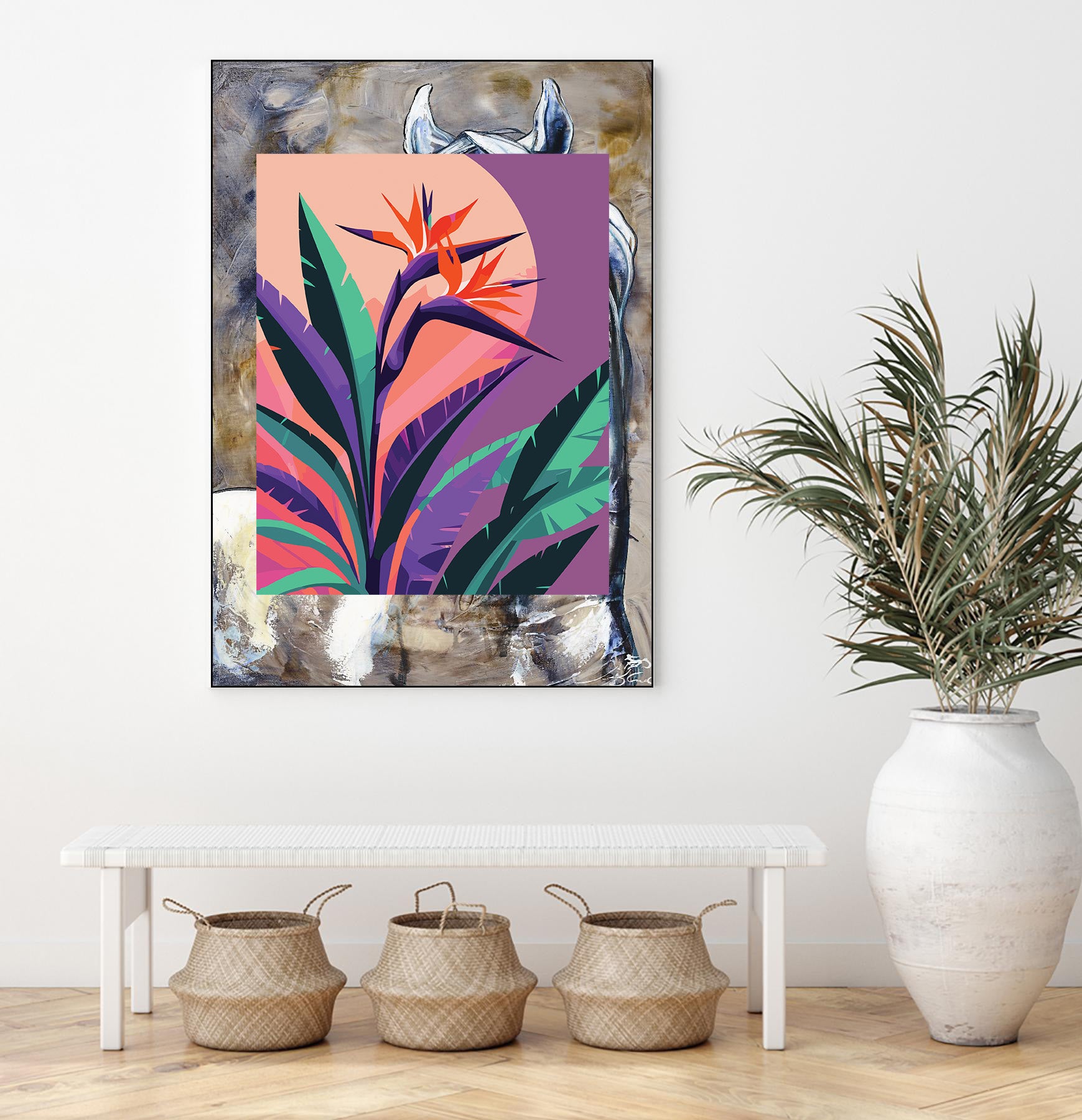 Pictura pe Numere – Pasarea paradisului 7060