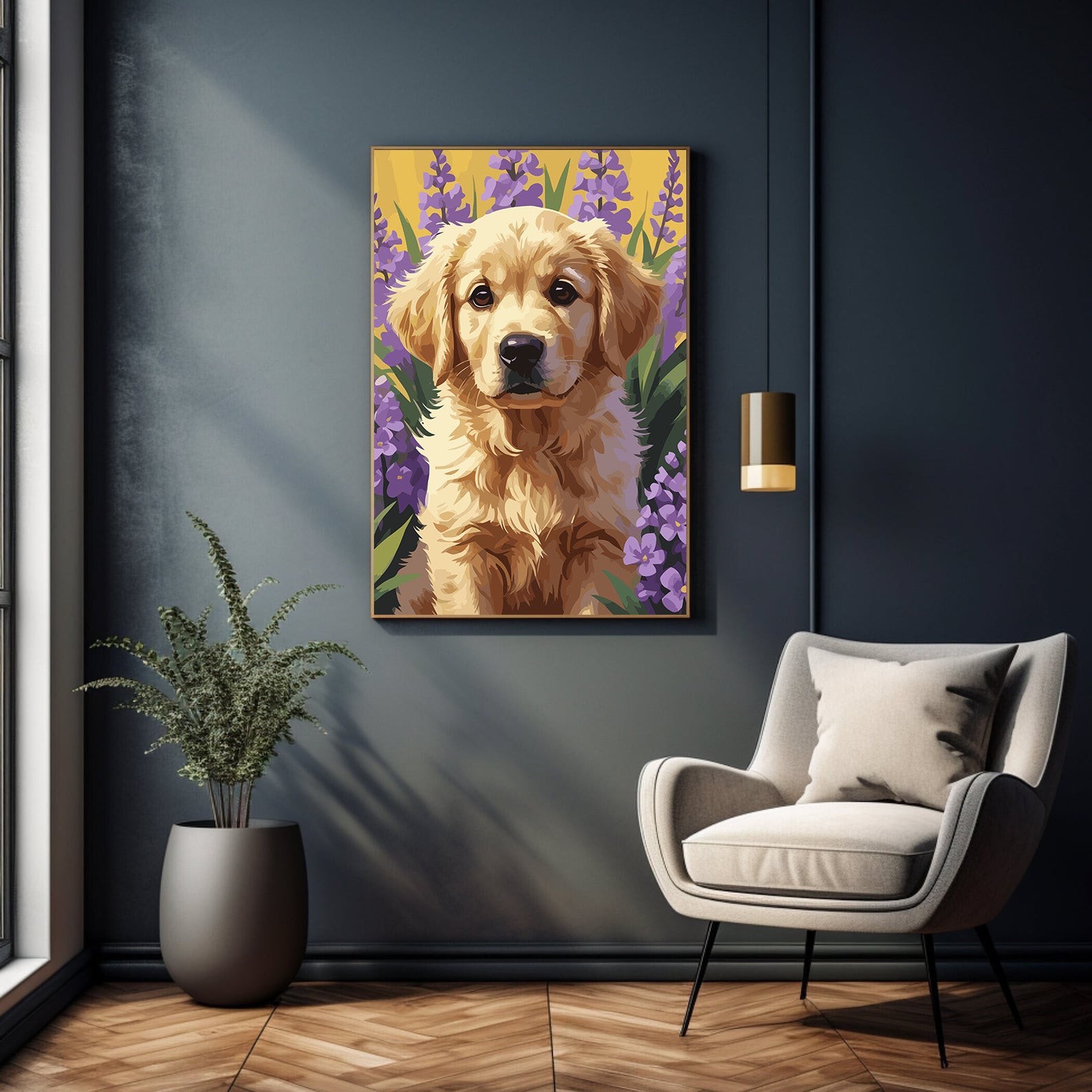 Pictura pe Numere – Inocenta aurie 7435