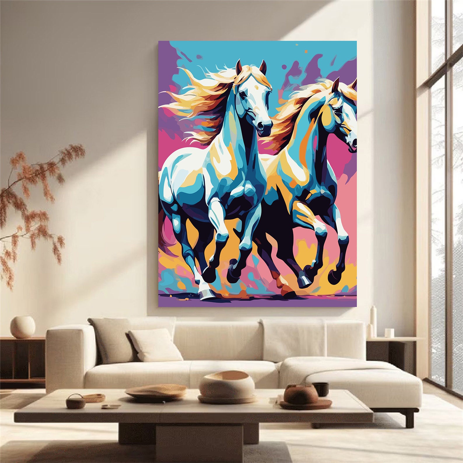 Pictura pe Numere – Galop liber 7416