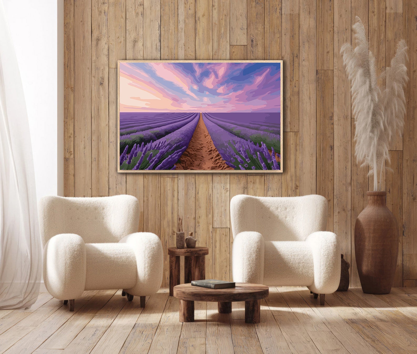 Pictura pe Numere – Orizont de lavanda 7148