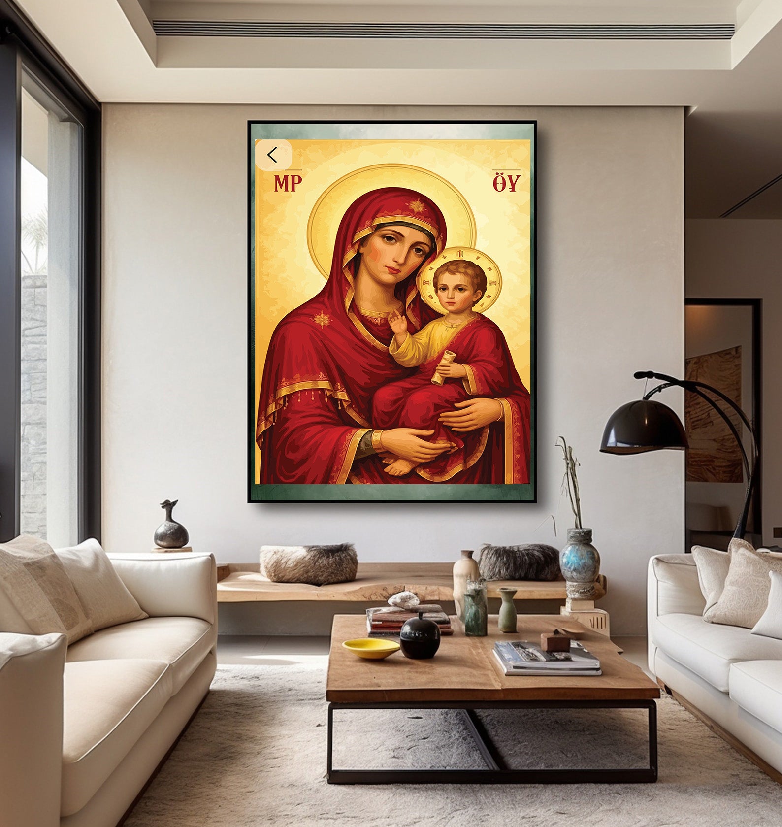 Pictura pe Numere – Ocrotirea Maicii Domnului 7502